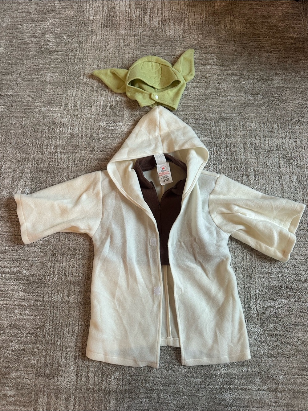 Stars Wars Baby Yoda Coat with Green Hat
